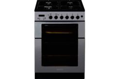 Baumatic BCG625SS 60cm Gas Twin Cooker - Stainless Steel